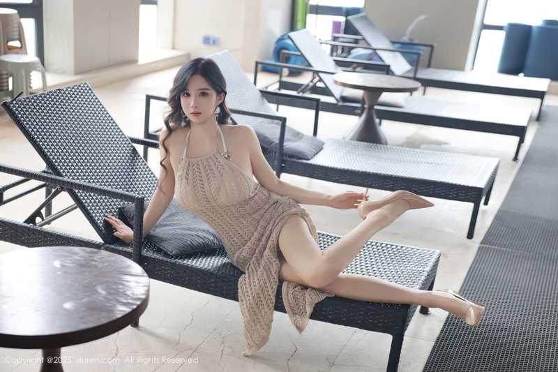 图片[2]-超人气纯欲系模特小肉肉咪：微胖女神的高清写真图集与无水印壁纸下载