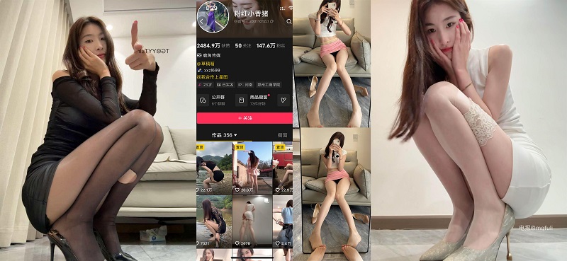 图片[2]-甜美与时尚并存的抖音博主——粉红小香猪，走红背后的秘密揭秘