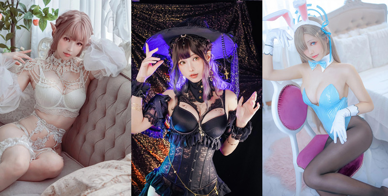 二次元博主 ElyEE子 写真合集 [229期]-思欲楼