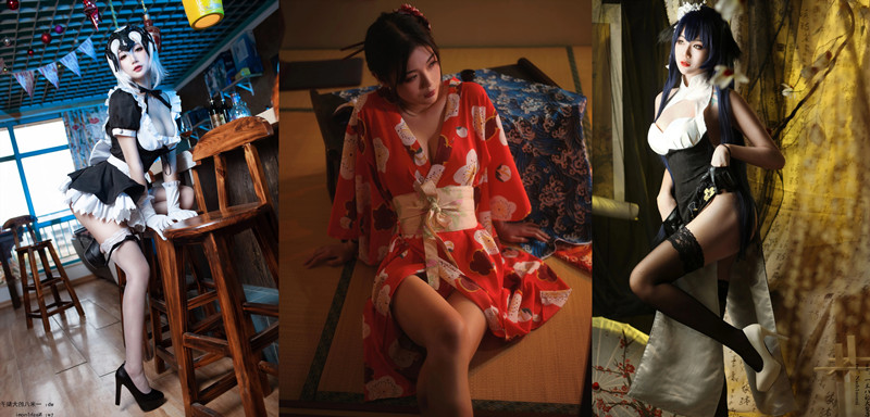 二次元博主 一米八的大梨子 写真合集 [37期]-思欲楼