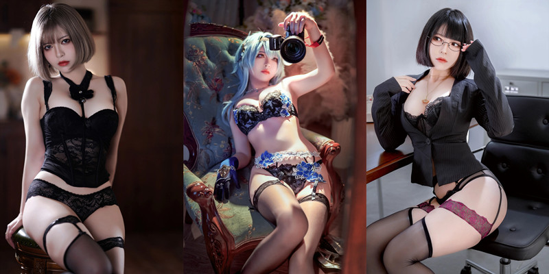 二次元博主 半半子 写真合集 [123期]-思欲楼