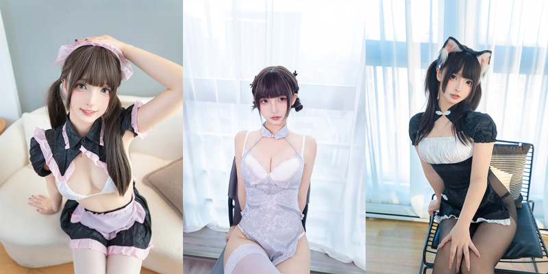 二次元博主 神楽坂真冬写真合集 [241期]-思欲楼