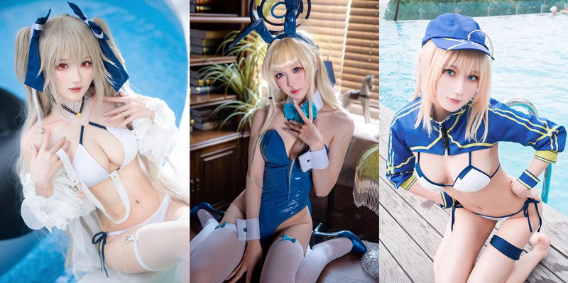 二次元博主 阿包也是兔娘 写真合集 [116期]-思欲楼