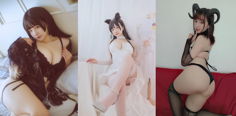 二次元博主 阿半今天很开心 写真合集 [51期]-思欲楼