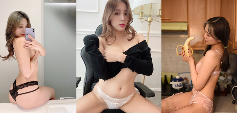 韩国网红 GGotBBang（꽃빵）：甜美与性感交织的人气女神，极品写真壁纸大公开